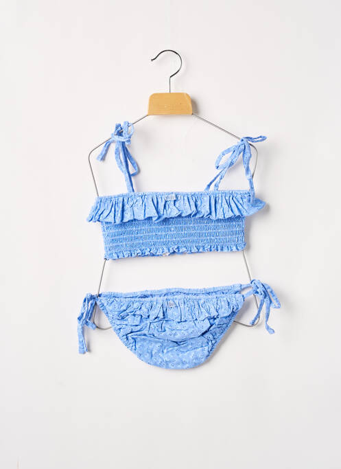 Maillot de bain 2 pièces bleu BUHO pour fille