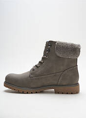 Bottines/Boots gris TOM TAILOR pour femme seconde vue