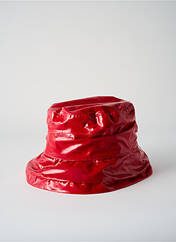 Chapeau rouge HORS SÉRIE pour femme seconde vue