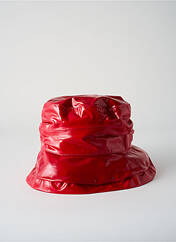 Chapeau rouge HORS SÉRIE pour femme seconde vue