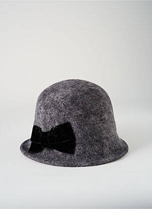 Chapeau gris BED8 pour femme