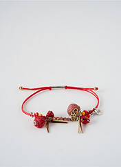 Bracelet rouge FRANCK NERVAL pour femme seconde vue