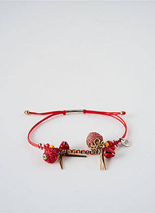 Bracelet rouge FRANCK NERVAL pour femme