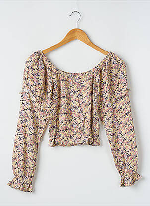 Top manches longues manches longues jaune GARCIA fille