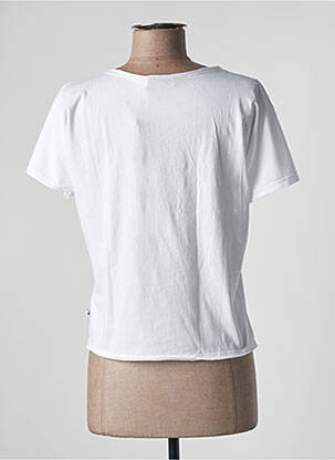 T-shirt coupe cintrée manches courtes blanc LE TEMPS DES CERISES fille