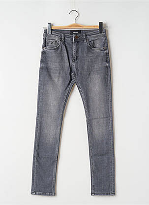 Jeans skinny gris KAPORAL pour fille