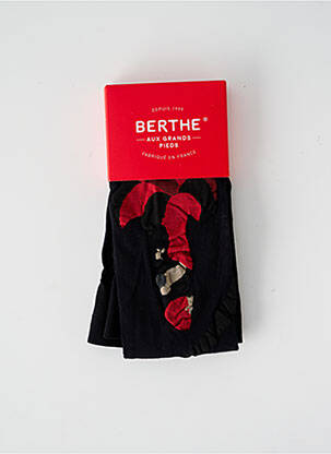 Collants rouge BERTHE AUX GRANDS PIEDS pour femme