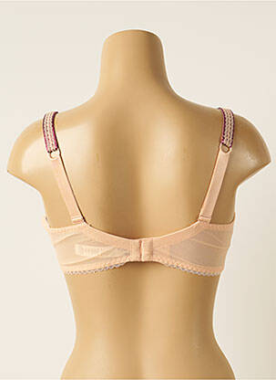 Soutien-gorge effet matière satinée haut soutien-gorge emboitant rose AUBADE femme