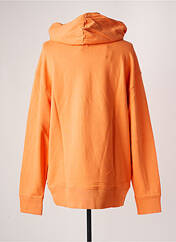 Sweat-shirt à capuche orange TOMMY HILFIGER pour homme seconde vue