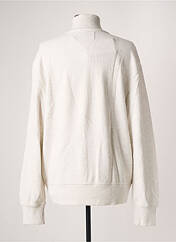 Sweat-shirt beige CALVIN KLEIN pour homme seconde vue