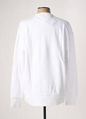 Sweat-shirt blanc TOMMY HILFIGER pour homme seconde vue