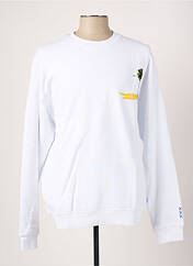 Sweat-shirt blanc SCOTCH & SODA pour homme seconde vue
