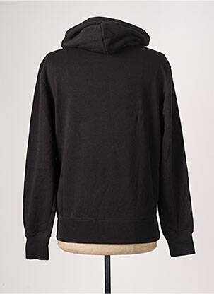 Sweat-shirt à capuche tissage jersey manches longues noir CHAMPION homme