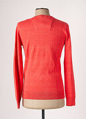 Pull col v manches longues rouge TOM TAILOR homme