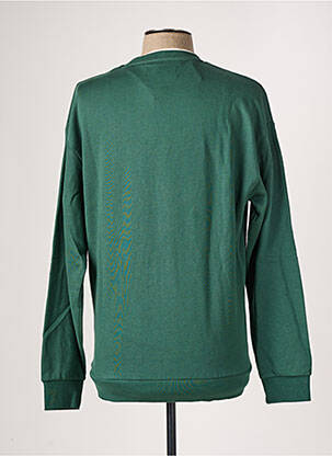 Sweat-shirt sérigraphie floquée manches longues vert TOM TAILOR homme