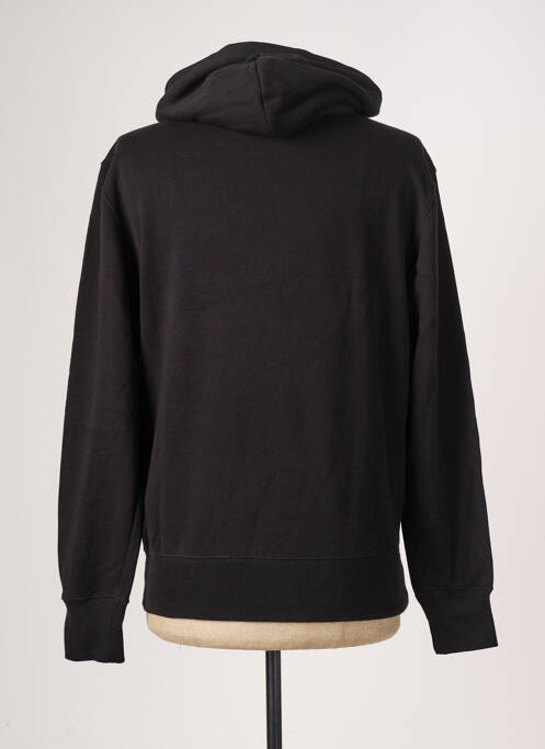 Sweat-shirt à capuche noir CHAMPION pour homme