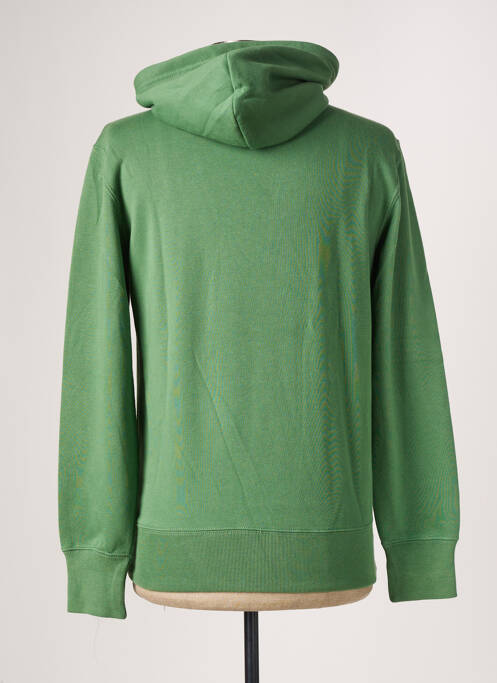 Sweat-shirt à capuche vert CHAMPION pour homme