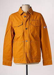 Veste casual fermeture boutonnée sur le devant marron TOMMY HILFIGER homme