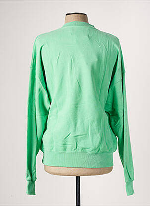 Sweat-shirt stretch manches longues vert CALVIN KLEIN homme