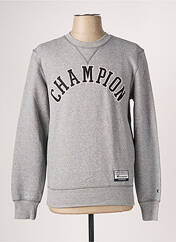 Sweat-shirt gris CHAMPION pour homme seconde vue