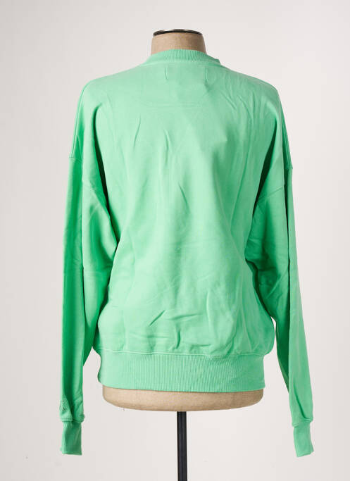 Sweat-shirt stretch manches longues vert CALVIN KLEIN homme