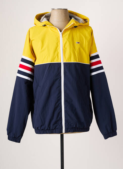 Coupe-vent poches a capuche jaune TOMMY HILFIGER homme