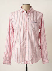 Chemise manches longues rose SCOTCH & SODA pour homme seconde vue