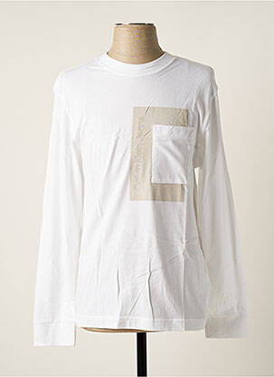 T-shirt blanc CALVIN KLEIN pour homme