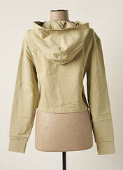 Sweat-shirt à capuche beige CALVIN KLEIN pour femme seconde vue