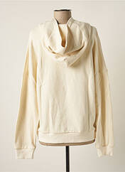 Sweat-shirt à capuche beige GRACE & MILA pour femme seconde vue