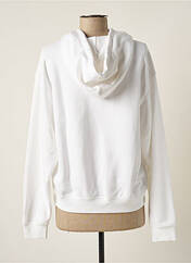 Sweat-shirt à capuche blanc CHAMPION pour femme seconde vue