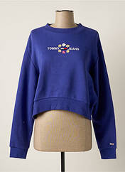 Sweat-shirt violet TOMMY HILFIGER pour femme seconde vue