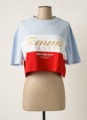 T-shirt bleu TOMMY HILFIGER pour femme seconde vue
