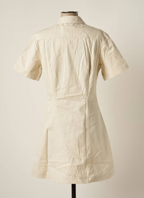 Robe mi-longue beige CALVIN KLEIN pour femme