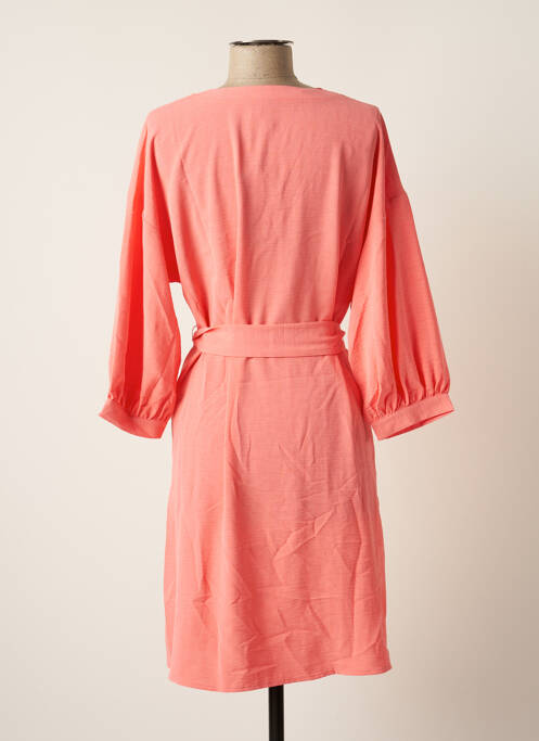 Robe mi-longue rose VERO MODA pour femme