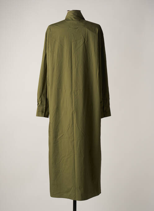 Robe longue vert CHICOSOLEIL pour femme