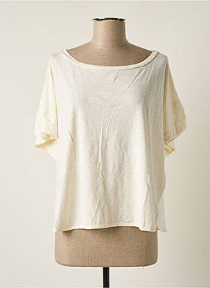 T-shirt beige PAKO LITTO pour femme