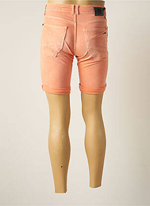 Bermuda multipoches taille normale orange LE TEMPS DES CERISES homme
