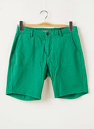 Short tissage popeline taille normale vert SCOTCH & SODA homme