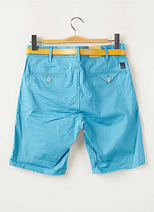 Bermuda tissage popeline taille normale bleu SALSA homme