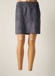 Jupe courte fermeture zippée au dos gris VERO MODA femme