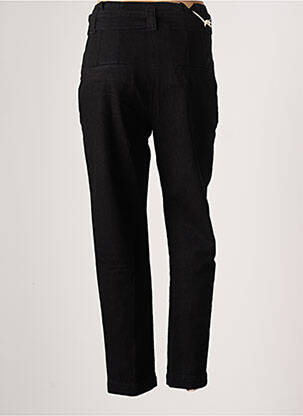 Jean coupe mom stretch taille haute noir REIKO femme