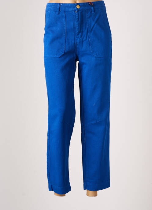 Pantalon 7/8 bleu LA PETITE ETOILE pour femme