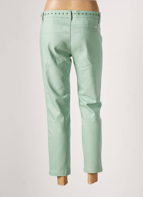 Pantalon 7/8 vert FREEMAN T.PORTER pour femme