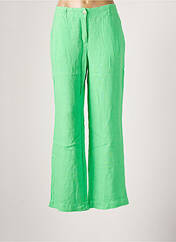 Pantalon droit vert SIGNE NATURE pour femme seconde vue