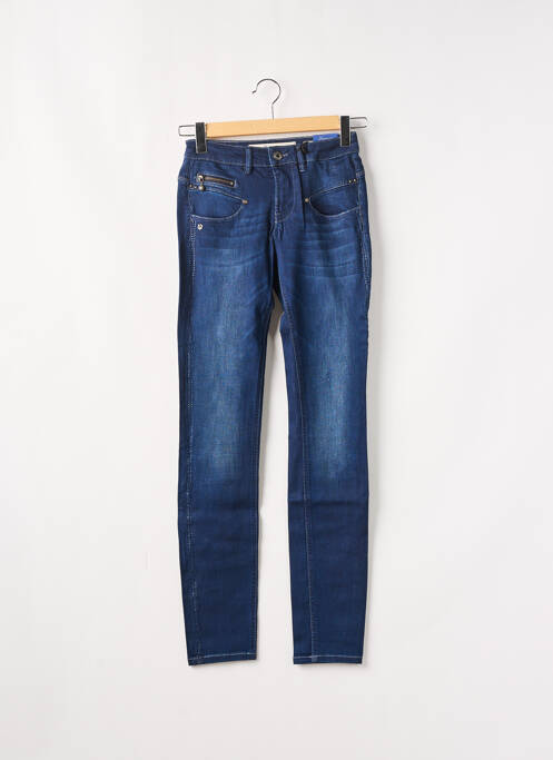 Jeans coupe slim bleu FREEMAN T.PORTER pour femme