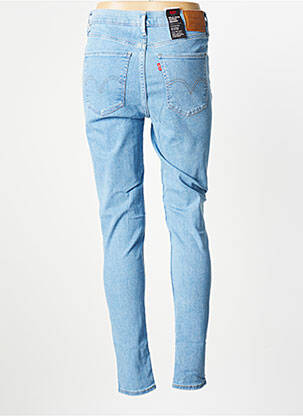 Jeans coupe slim stretch taille haute bleu LEVI'S femme
