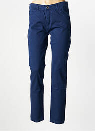 Pantalon slim stretch taille normale bleu PAKO LITTO femme