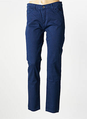 Pantalon slim stretch taille normale bleu PAKO LITTO femme