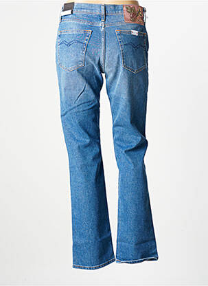 Jeans coupe droite stretch taille normale bleu REPLAY femme